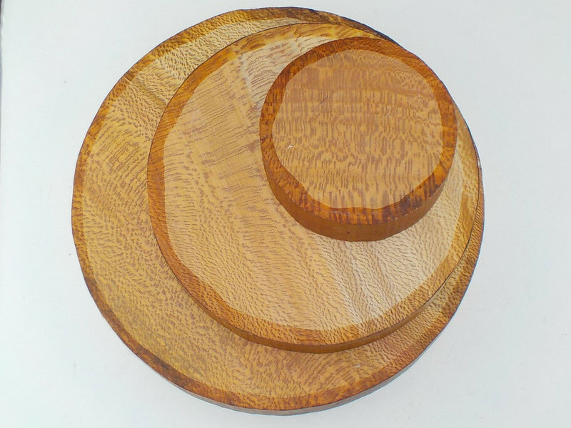 Thick Lacewood Bowl Blanks (London Plane)