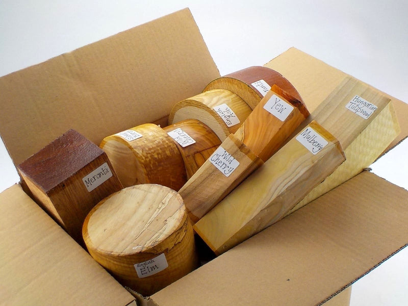 10 Piece Mixed Woodturners selection box