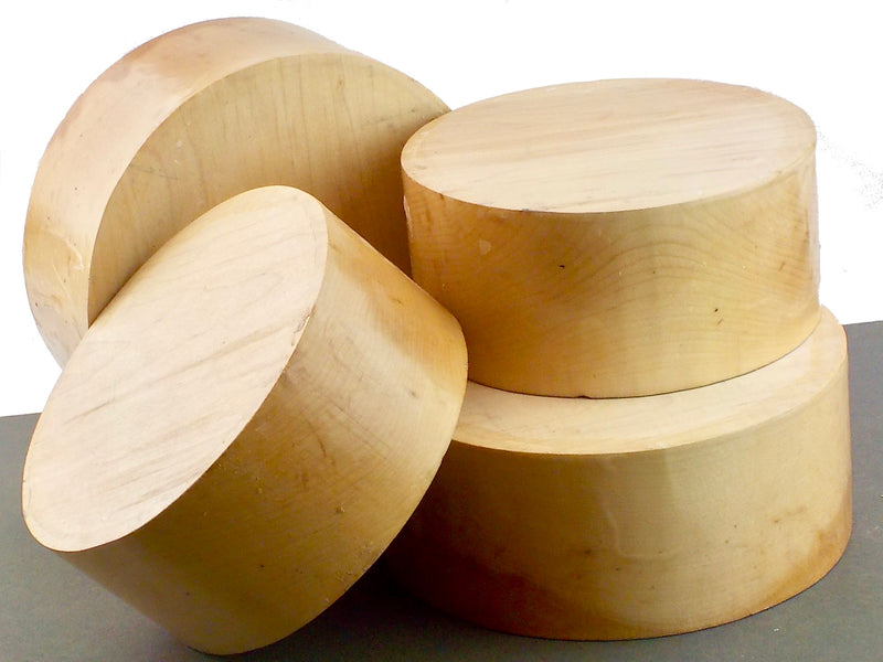 Maple bowl blanks - 75mm (3") thick