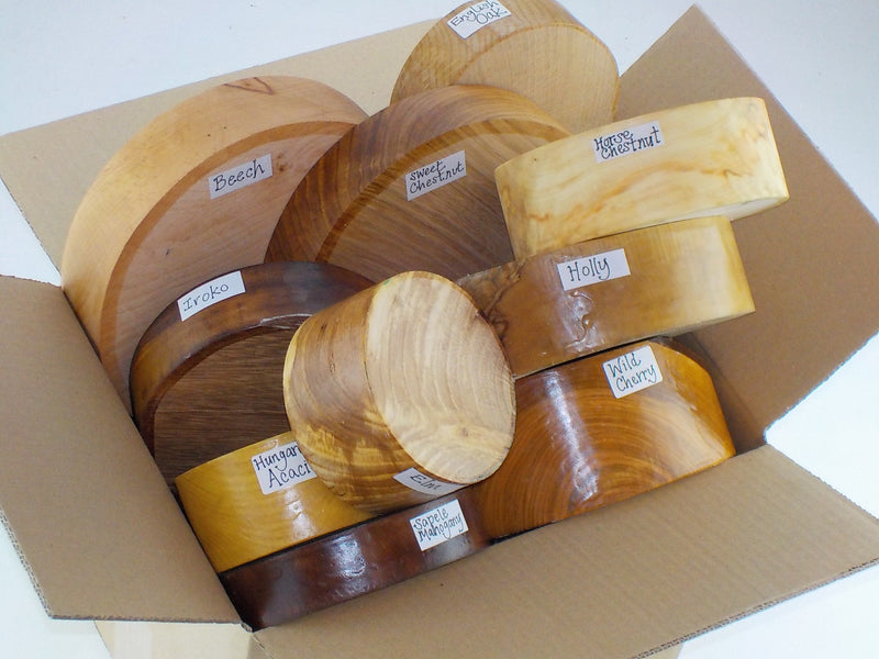 10 Piece bowl blank selection box