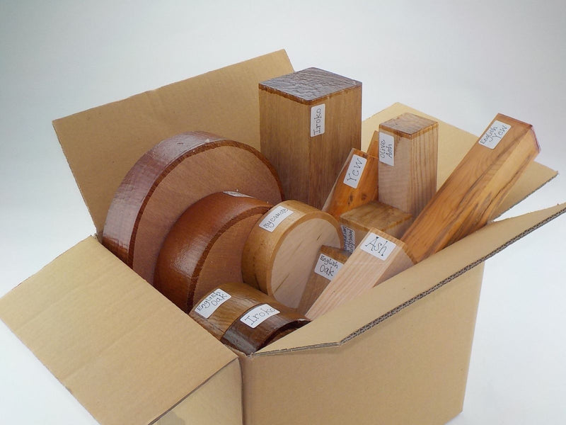 10 Piece Mixed Woodturners selection box
