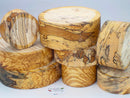Beautifully Spalted Beech. 50mm (2") thick bowl blanks