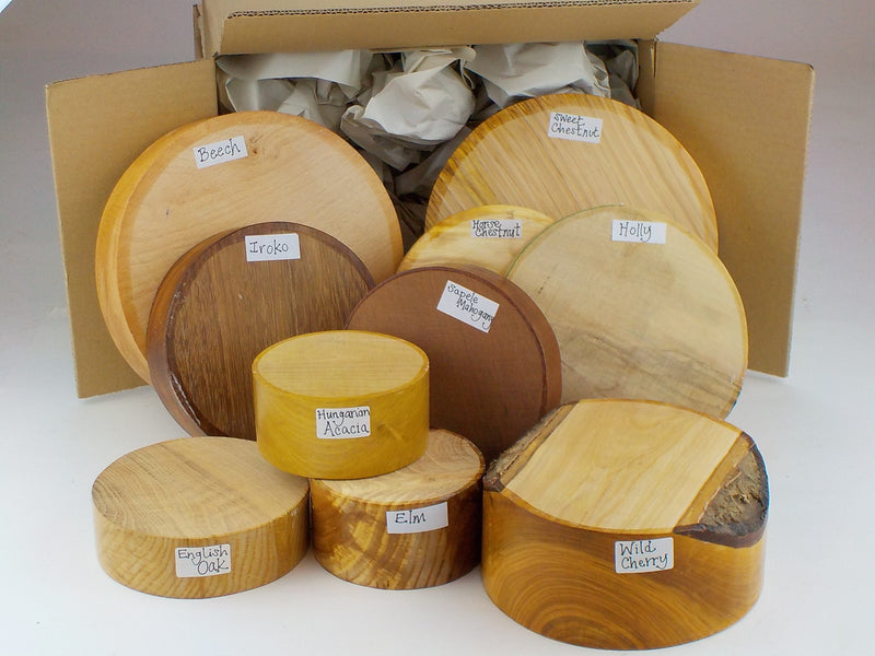 10 Piece bowl blank selection box