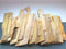 Sawn hardwood board offcuts. Mixed sizes & species. 5kgUPOC